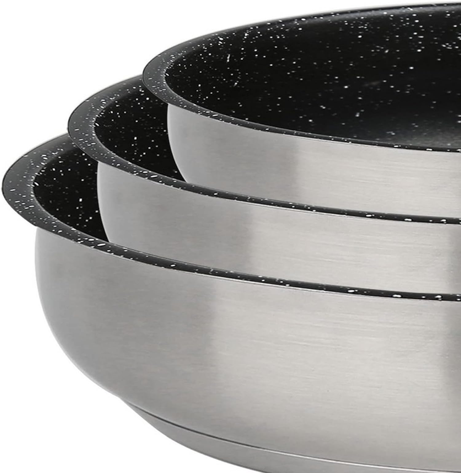 Casseruola Moneta Innova 20cm - Alluminio Riciclato, Rivestimento FineGres Senza PFAS, Per Induzione, Made In Italy - Foto 2