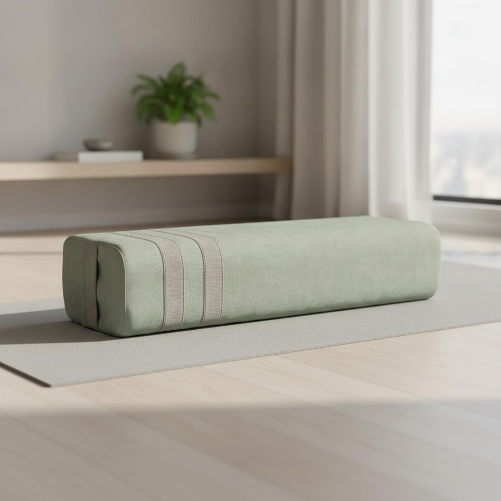 Cojín Meditación con Funda Extraíble, Café