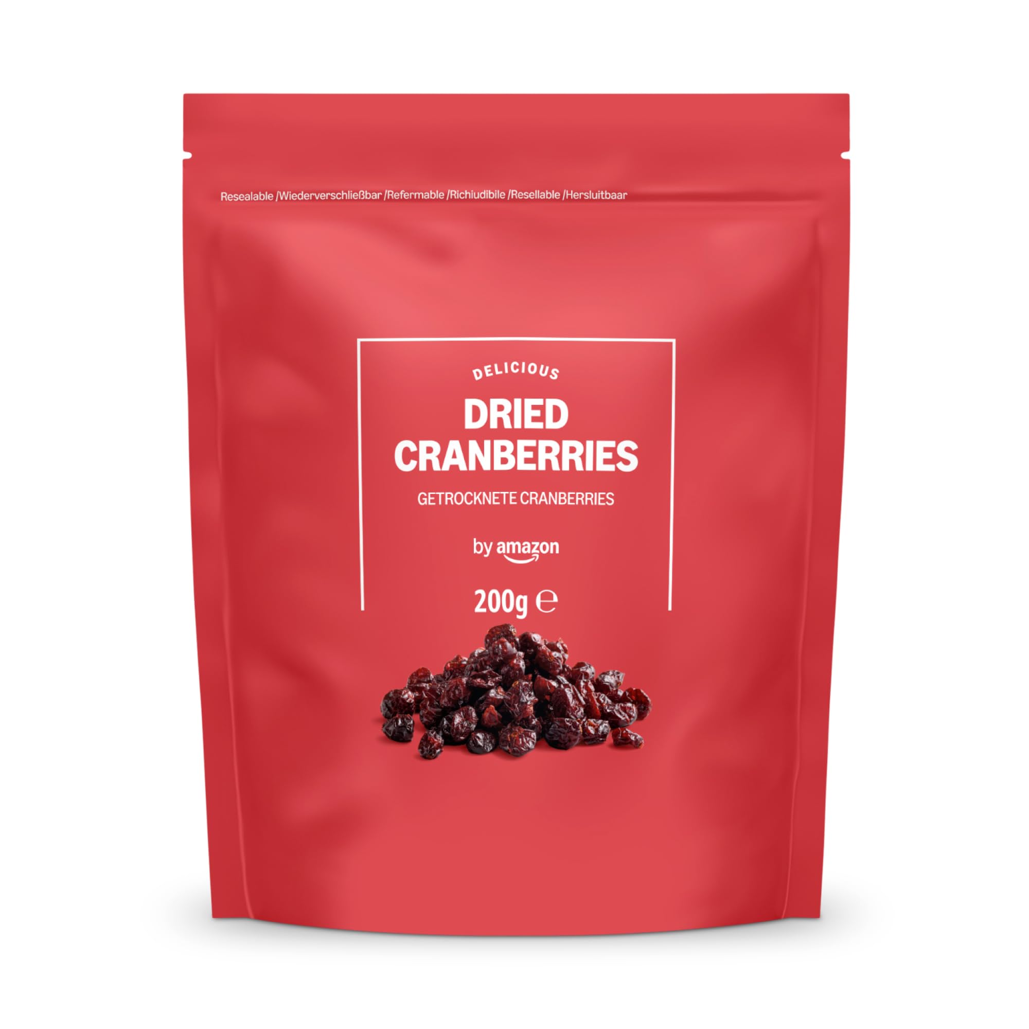 von Amazon Getrocknete Preiselbeeren 200 g 1 Packung