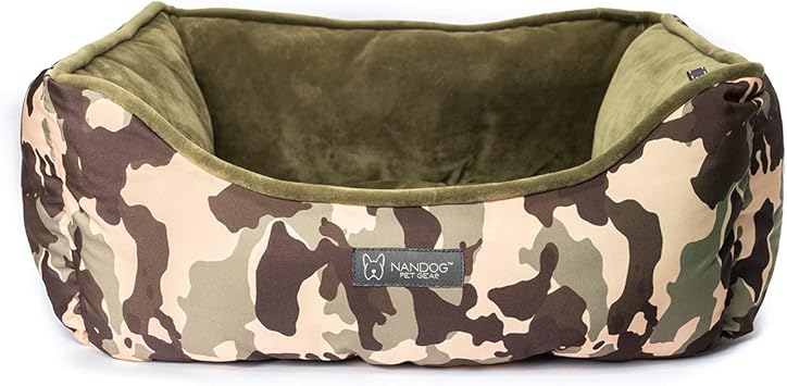 camo dog bed