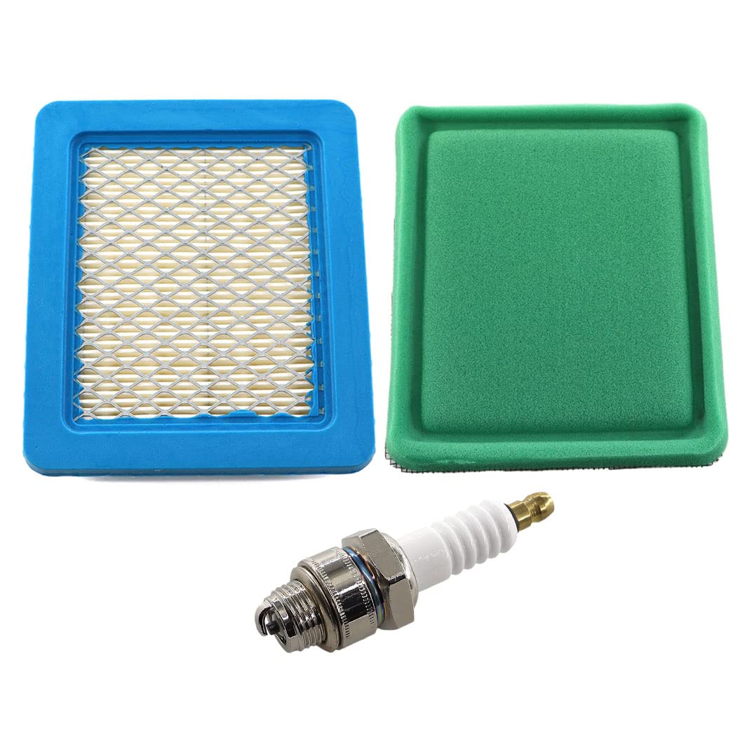 Luftfilter-Set Für Briggs & Stratton – Inkl. Gehäuse, Filter, Zündkerze, Vergaserdichtung, Kraftstoffpumpe