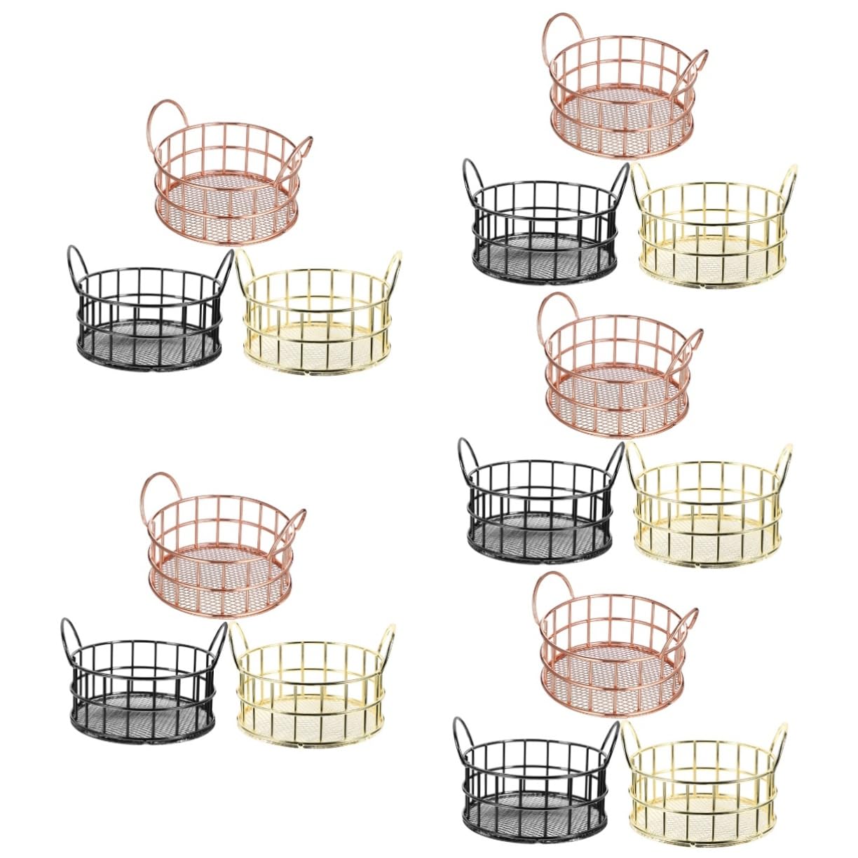Panier de rangement pour documents en tissu NUOBESTY et organiseur de bureau