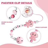 Vista 4 de SCOM Juego de Accesorios para Muñecas Reborn - Chupones Magnéticos Transparentes de Arcoíris y Botellas para Muñecas Reutilizables y Desmontables