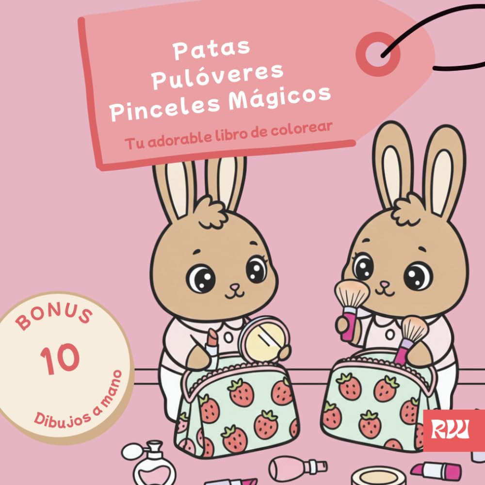 Patas Pulóveres Pinceles Mágicos: Tu adorable libro para colorear – Diseños cozy y kawaii para niños, adolescentes y adultos