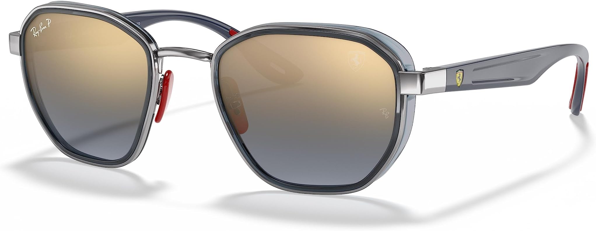 Ray-Ban Rb3674m Scuderia Ferrari Collection Round Sunglasses