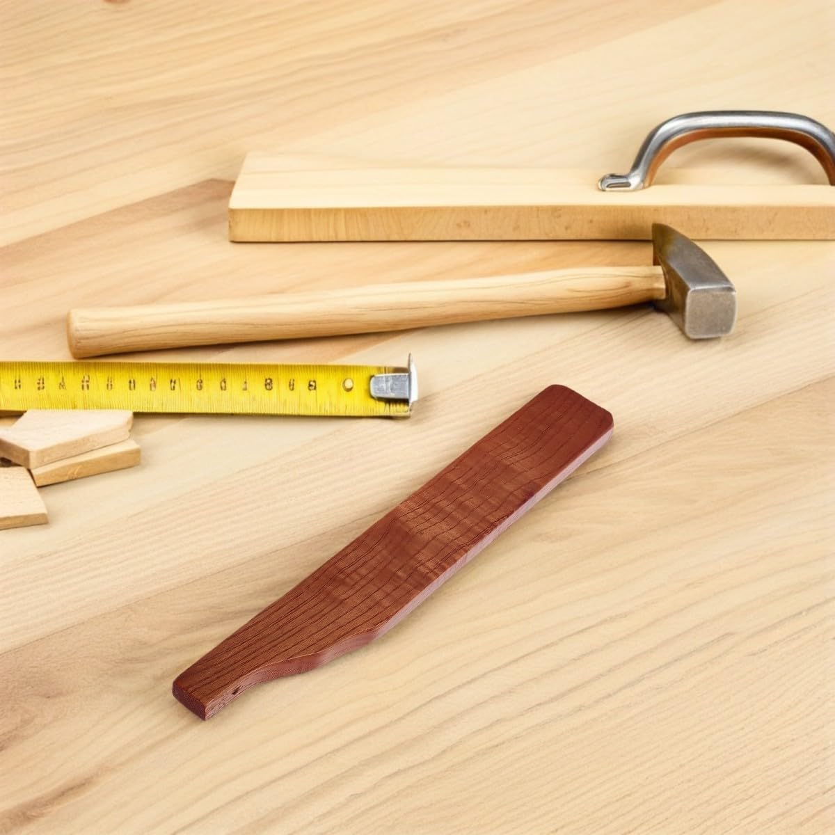 EXCEART Braccioli per Sedia Reclinabile in Legno Supporto in Ferro, 2 Pezzi Resistenti alla Deformazione, Compatibilità per Balcone e Ufficio Lounge