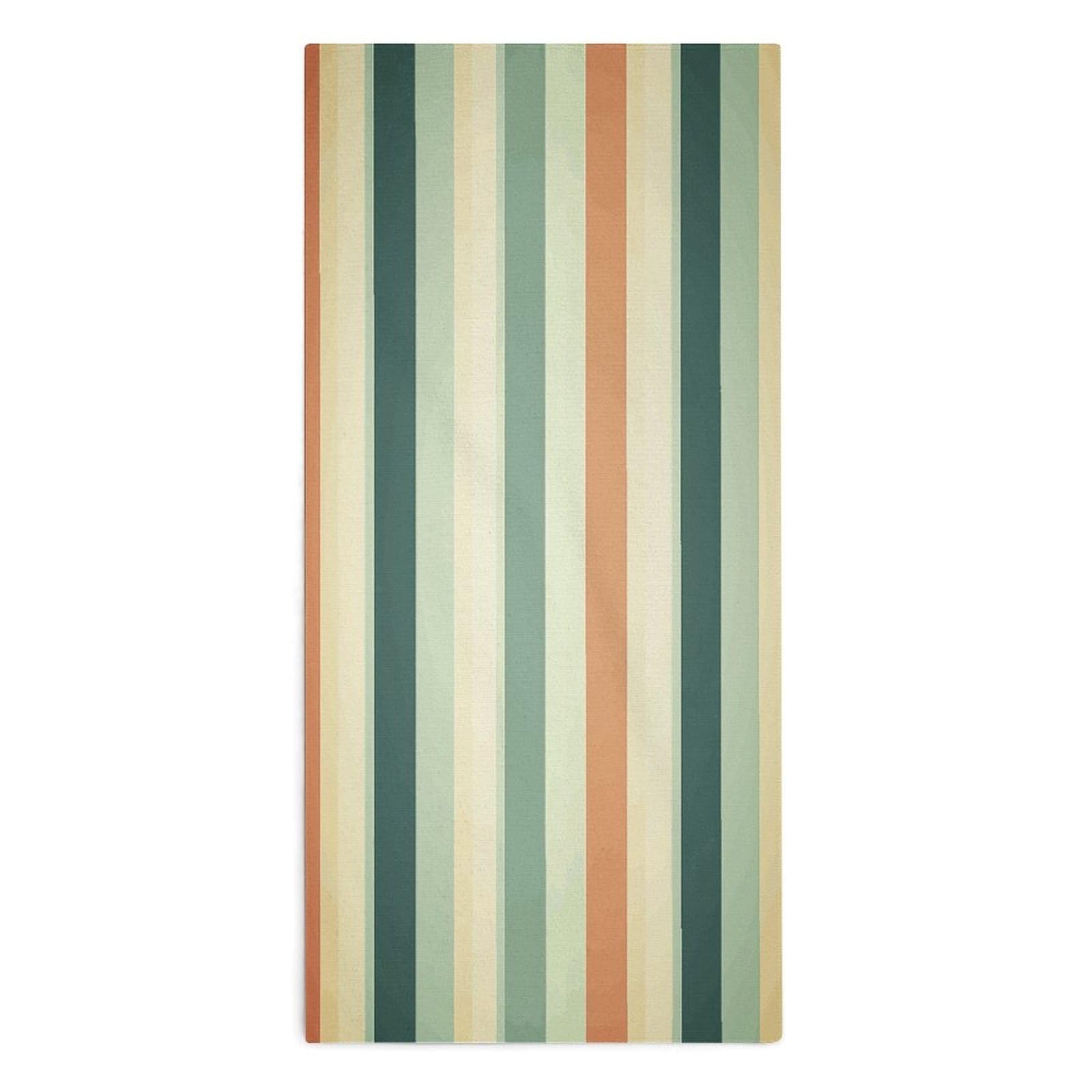 YUXBVKRS Retro Striped Hand Towels for Bathroom 14x29 Inch