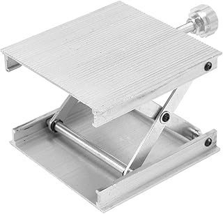 Lab Lift Stand, 90×90mm Lab Lift Platform Universal Laser Level 90mm Adjustable Lift Stand Lab Jack, Lift Tables