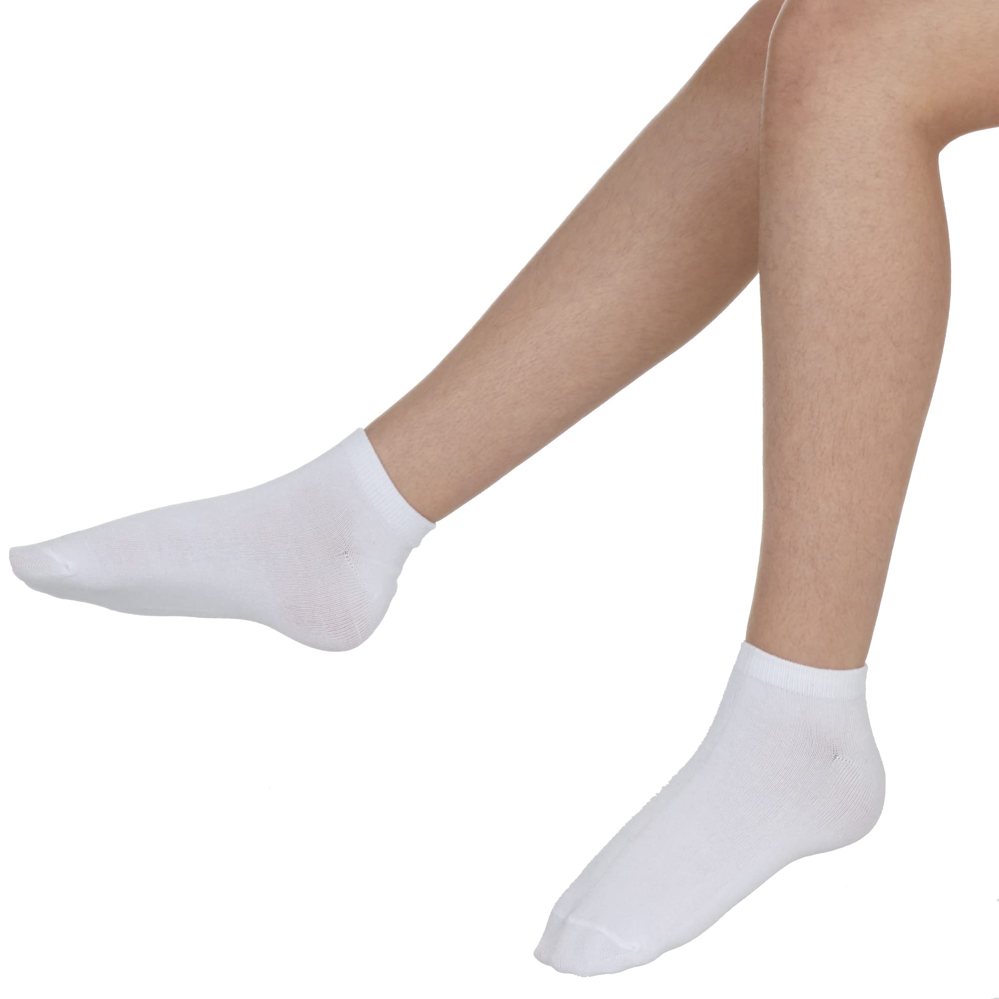 Calcetines de bambú transpirables para niños y niñas (6 o 12 pares)