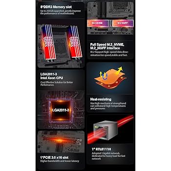 Amazon.in: Buy X99E MAX Slot Motherboard LGA2011-3 Support