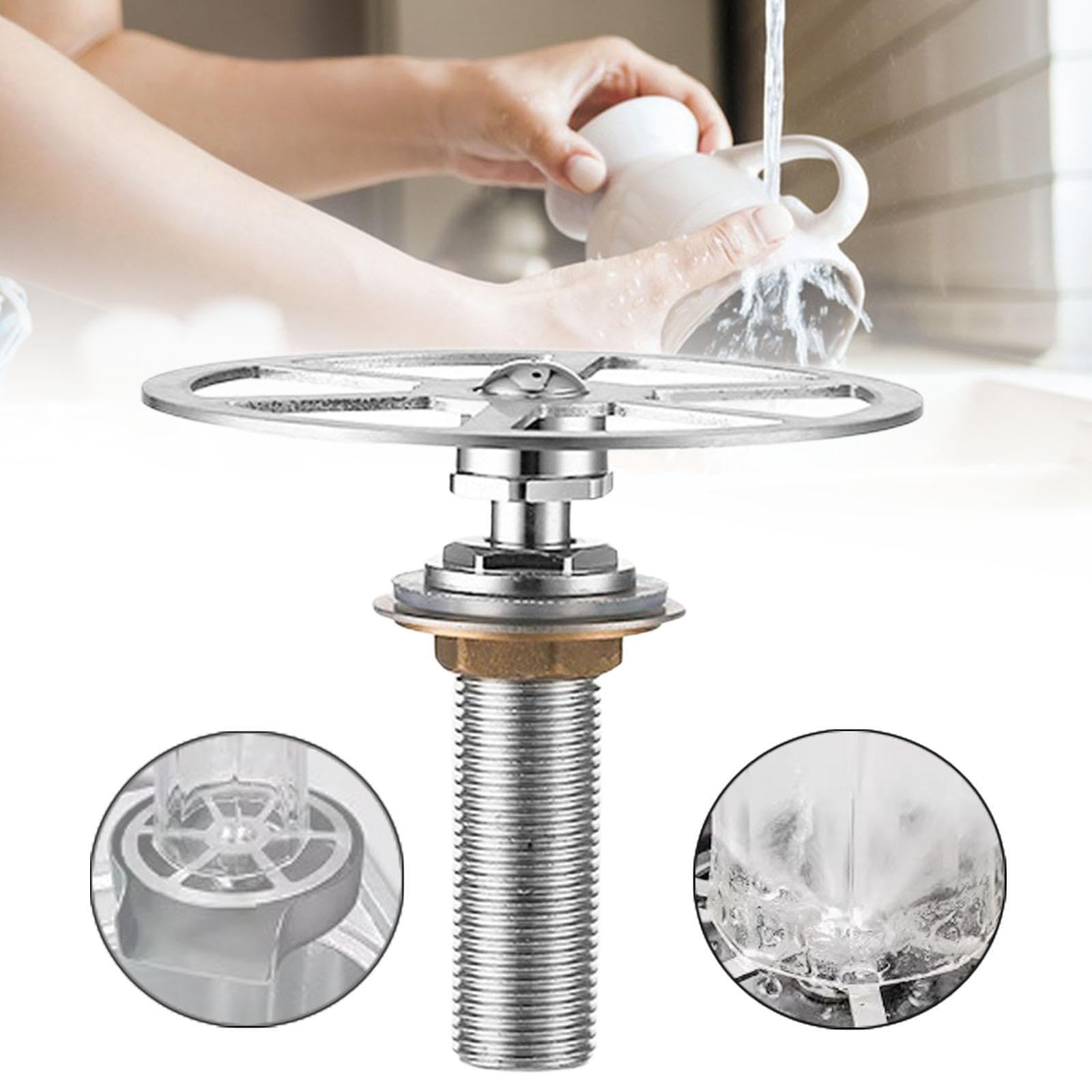 Lavavasos de Bar, Limpiador Automático de Botellas, Accesorio para Fregadero de Cocina, Limpiador de Vasos Y Botellas para Bar, Hogar Y Restaurante, Alargar