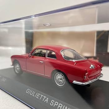ミニカー #alfa romeo giulietta SZ #STREET1960RED ミニカー #alfa romeo giulietta SZ #STREET1960RED Amazon.co