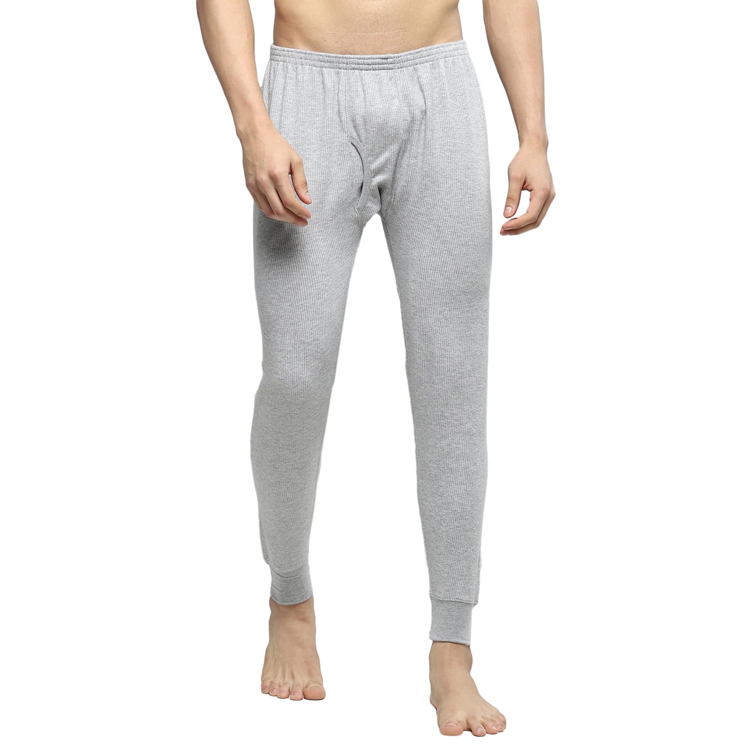 monte carlo Mens Solid Grey Thermal Lower-picture-38