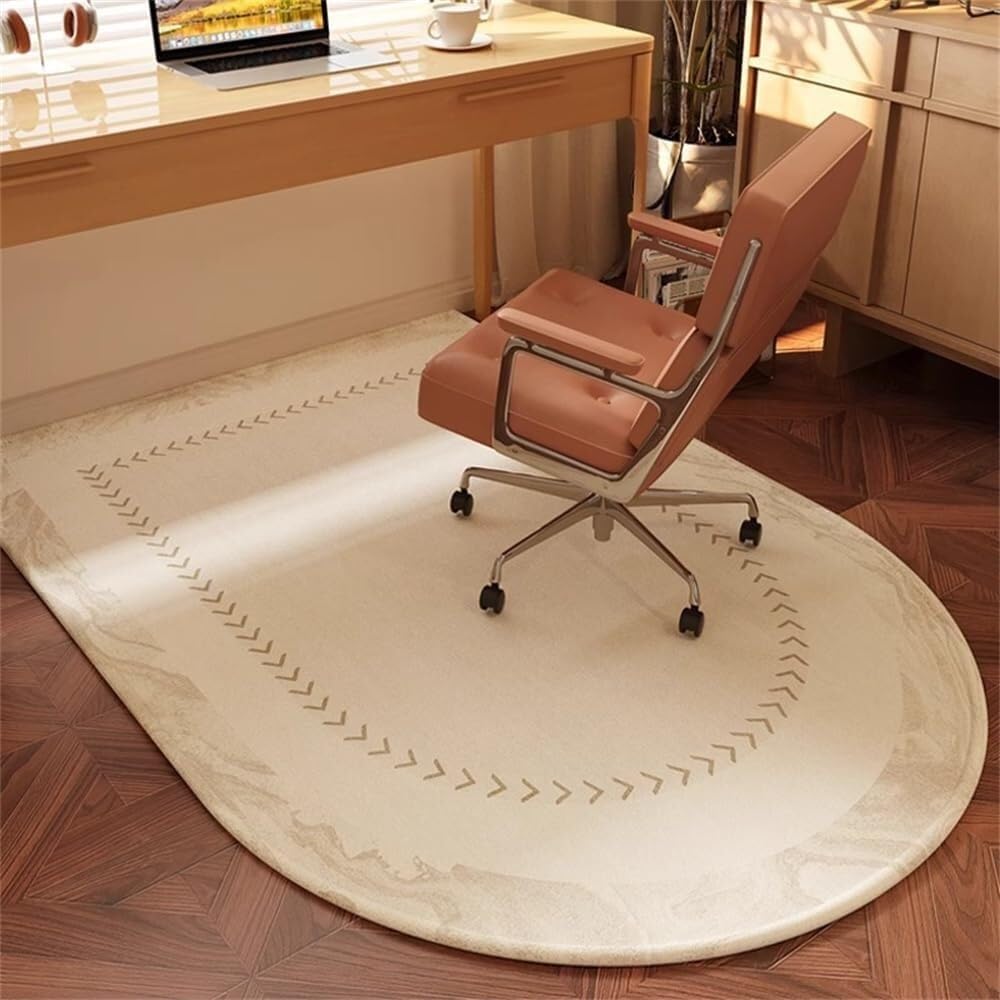 SSDDLZEQ Premium durable range Carpet, Computer And Gaming Chair Mats, Suitable For Wooden Floors(Marble,80x120cm)