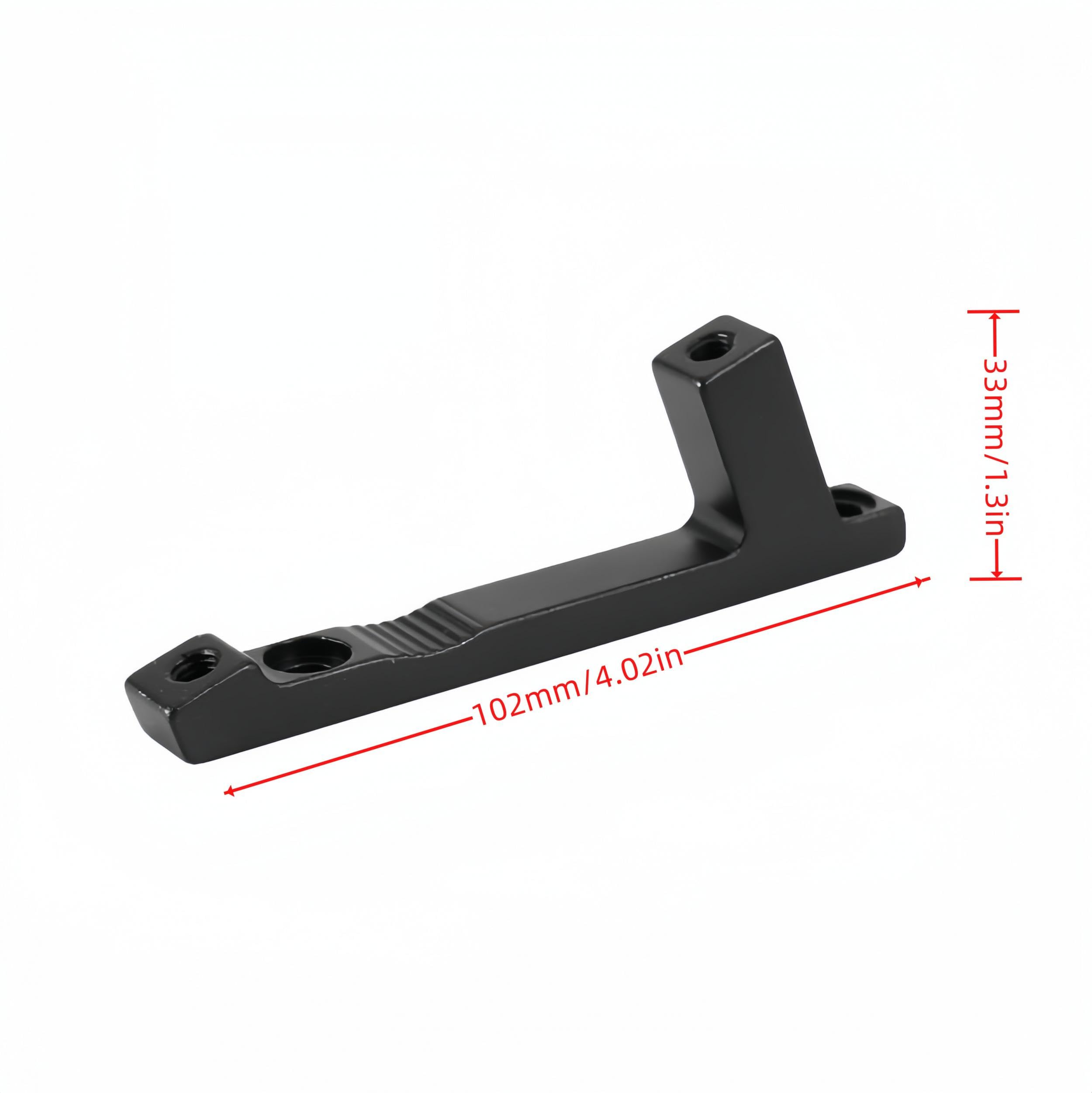 Adaptateur Frein à Disque Vélo BOROCO - Support Aluminium Pour Disque 140 à 203 Mm