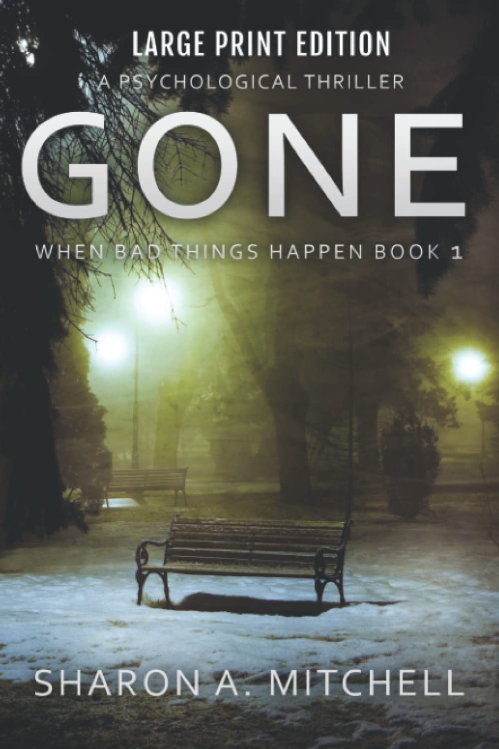 GONE: A Psychological Thriller - LARGE Print Edition: When Bad Things Happen