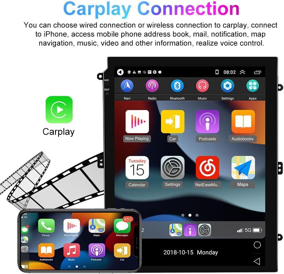 Android 13 Car Stereo For Cadillac Escalade 2007-2014 - CarPlay, GPS, BT, 9.7" 12 thumbnail image