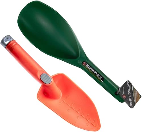 Detección de metales - Pala de plástico para prospección y pala de mano - Pala de detección de metales Pala de mano de plástico