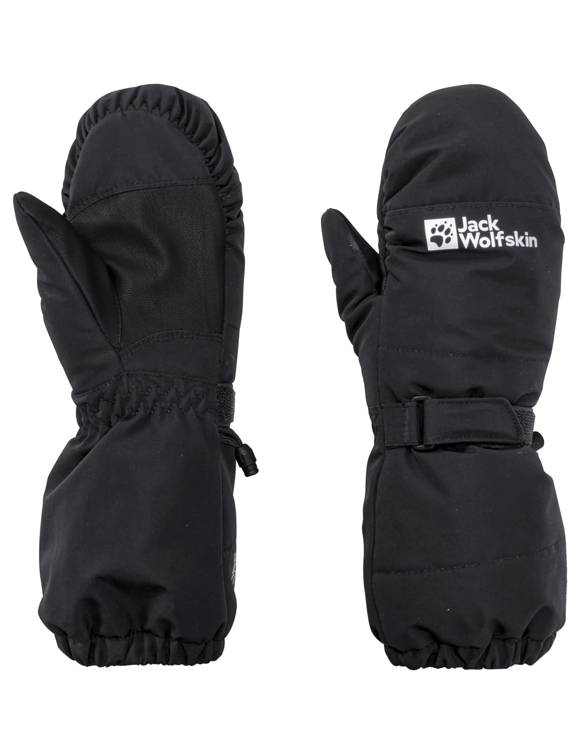 Jack Wolfskin Unisex Children's 2L Winter Mitten K Gloves, Black, 128, black, 128 cm