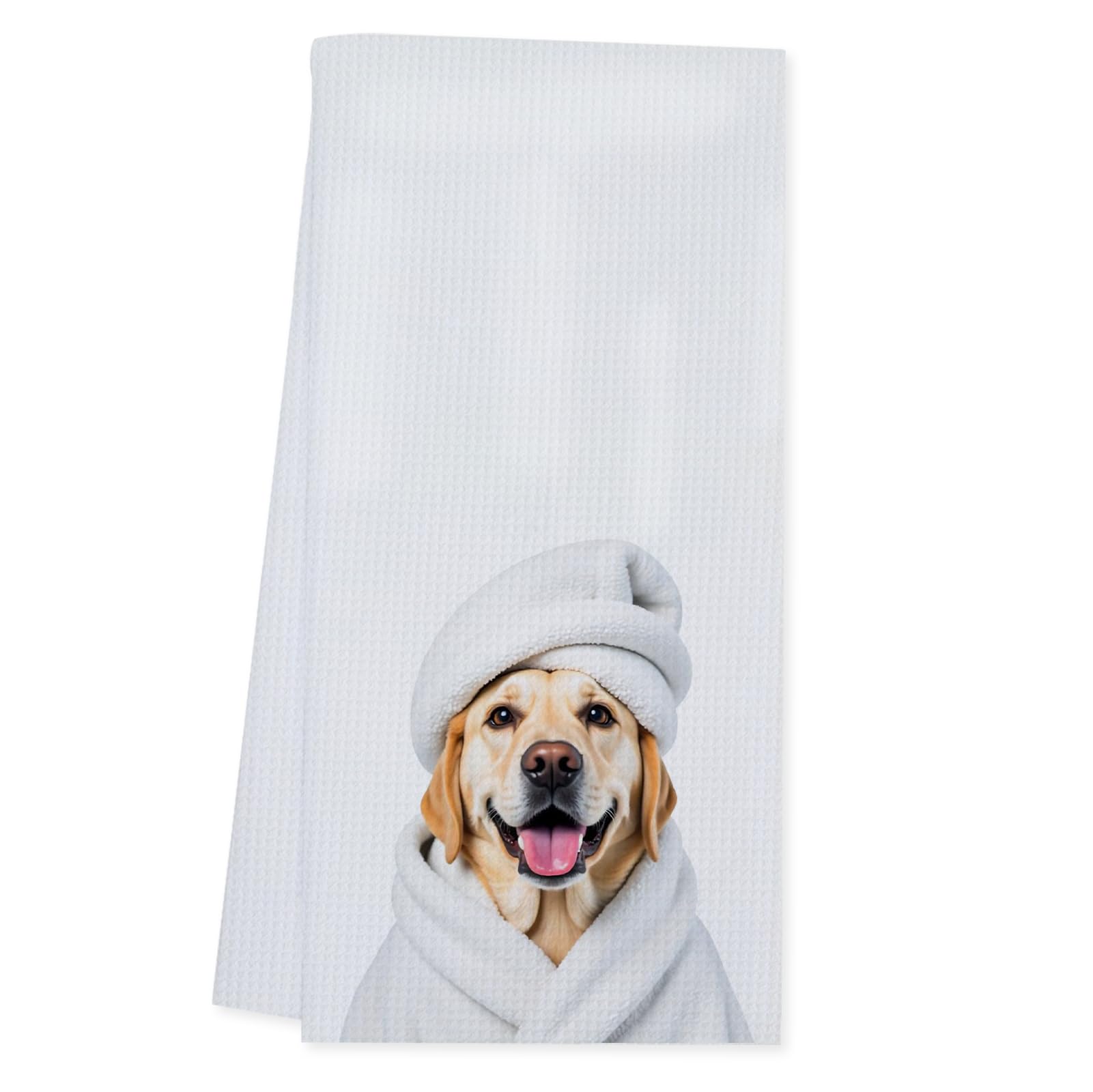 Funny Labrador Bathroom Towel Funny Labrador Towel is Suitable for Bathroom and Kitchen Decor A Gift for Dog