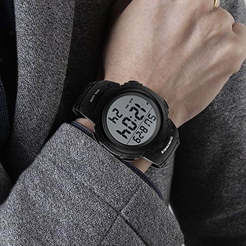 AIMES Unisex Digital Watch with Luminous Display – Sport Watches for Men and Women – Multiple Functions and Comfortable Design – 50m Waterproof Watch3