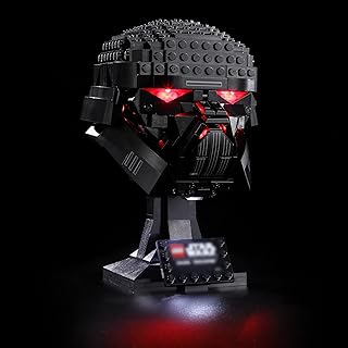 BRIKSMAX Led Lighting Kit for Star Wars Dark Trooper Helmet - Compatible with Lego 75343 Building Blocks Model- Not Include The Lego Set
