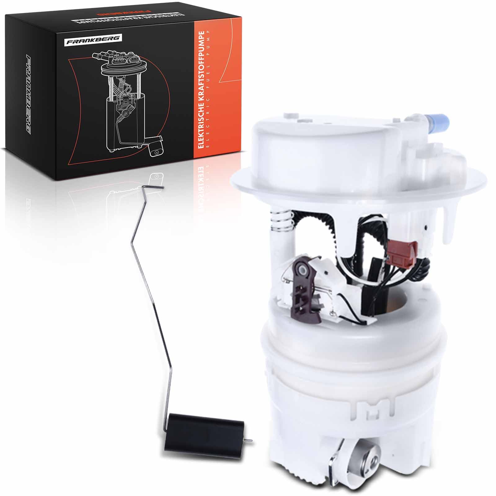 Frankberg Pompa carburante Pompa Benzina Modulo pompa carburante Kit senza Sensore di pressione 4-Poli Compatibile con 206 Compatto 2A/C 206 SW 2E/K 206 Berlina Replace# 1525S9