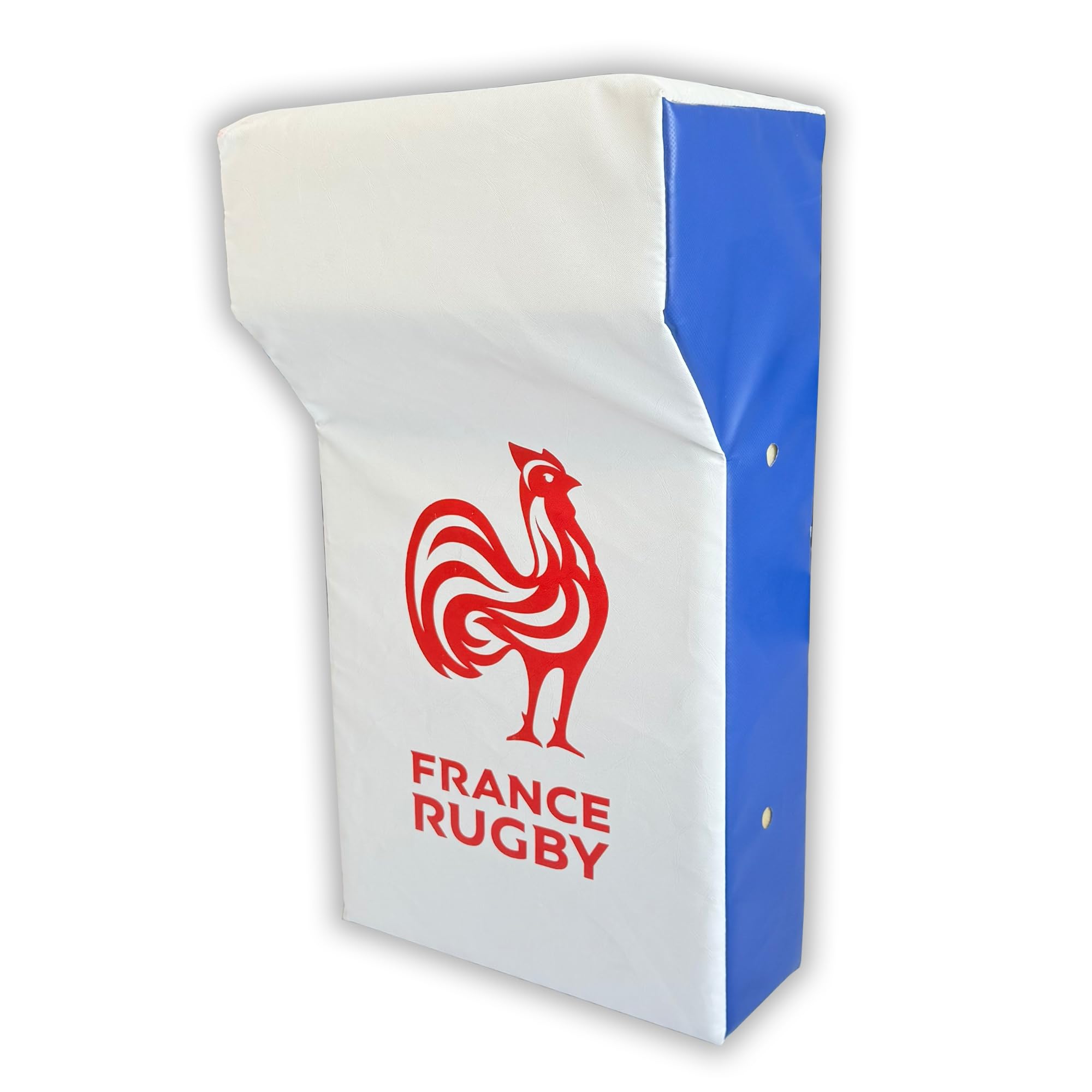 Implay - Rugby Tackle Shield with Top Wedge - France - Professional Grade - Training Equipment - Heavy Duty PVC/High Density Foam - Rugby Gift - 60 x 35 x 12.5cm