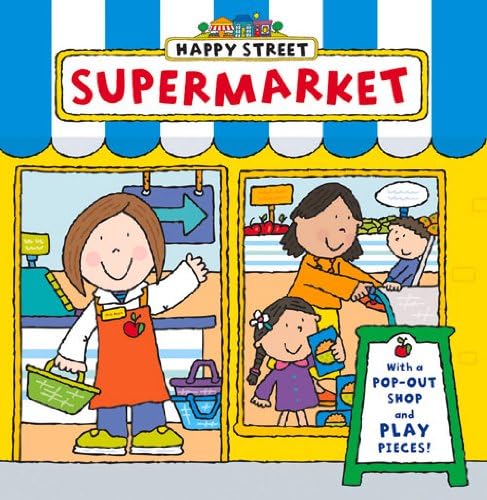 Supermarket (Happy Street) Board book – November 1, 2014