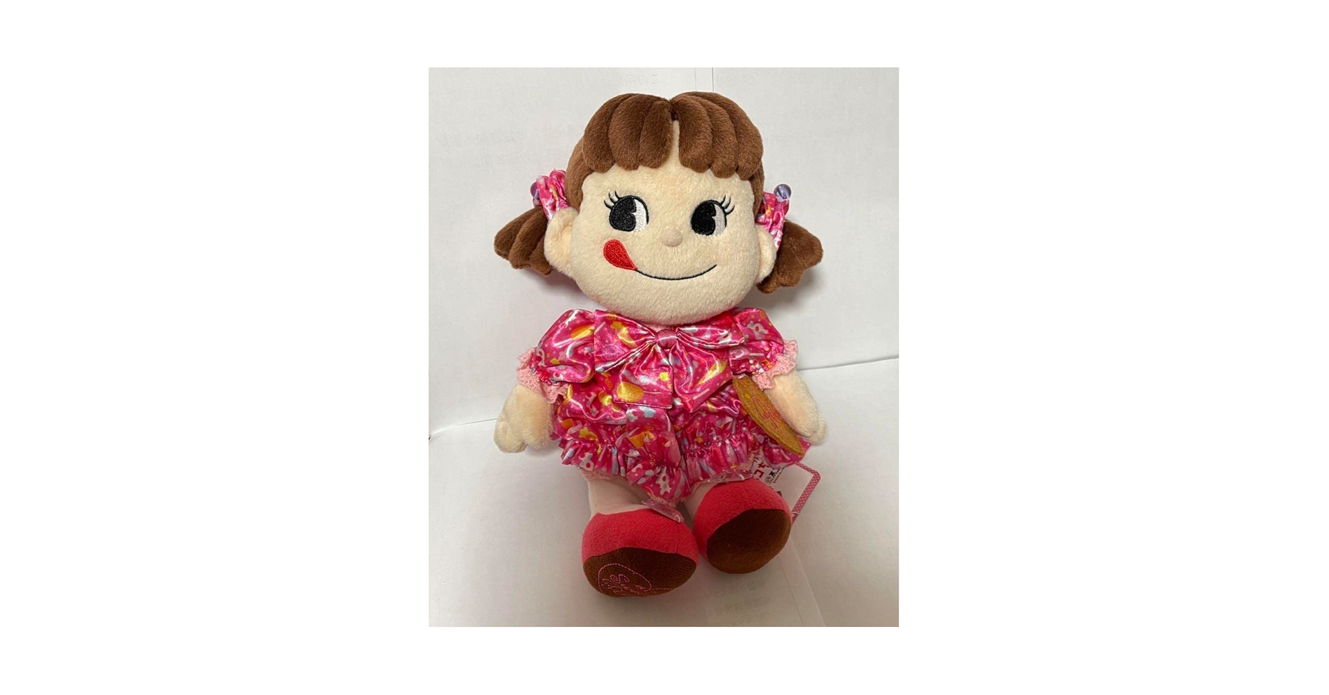 ペコちゃん　ぬいぐるみ　エプロンドレス ペコちゃんコレクション第626弾 ハンドメイドペコちゃん part