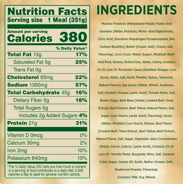 Miniatura 5 de Salutem Vita - Marie Callender's Variety Pack - Pan de carne y salsa congelada, 12.4 oztazón de albóndigas suecas, comida congelada, 11.5 oz -