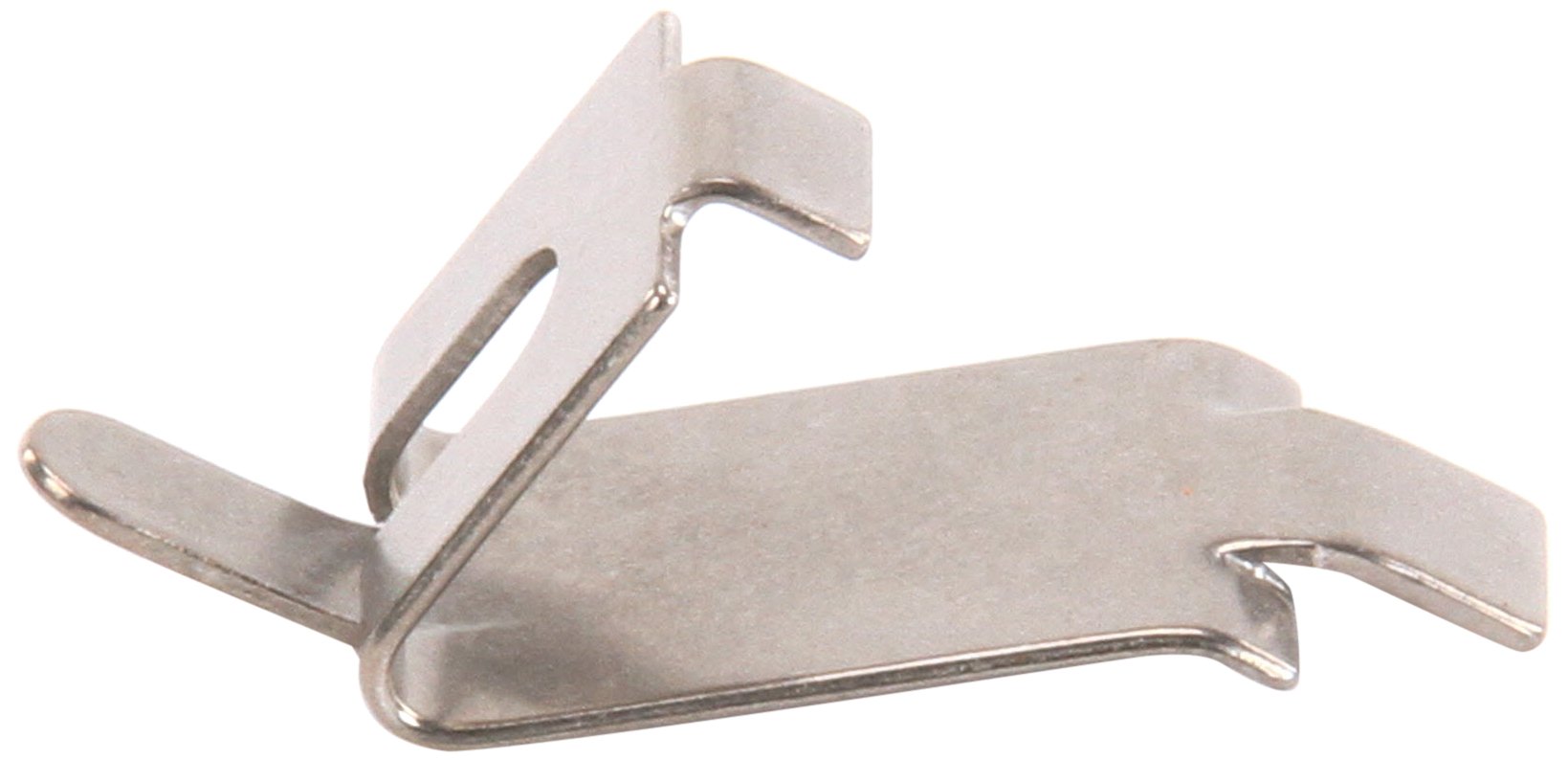 Traulsen 358-08982-00 Stainless Steel Shelf Clip, 1" Width, 2" Length