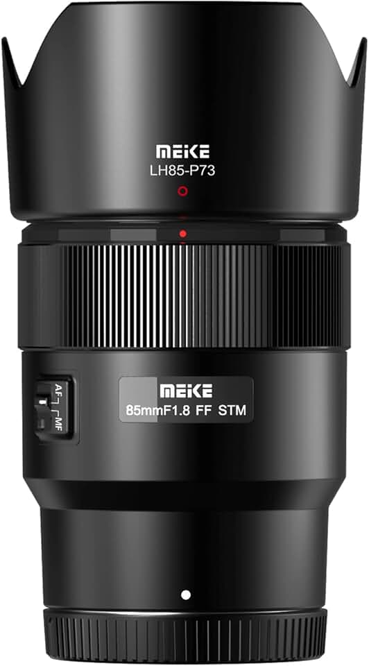 Meike 85 mm F1.8 foco automático médio teleobjetiva STM motor de passo lente retrato quadro completo compatível com câmeras Nikon Z Mount Z50, Z50II, Z5, Z6, Z7, Z6II, Z7II, Z9, Z30, Z fc