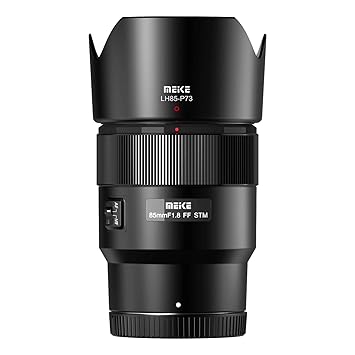 Meike 85mm F1.8 STM Nikon Z Mount Lens | Auto Focus Medium Telephoto Full Frame Portrait Lens | Compatible with Nikon Z Mount Cameras Z50, Z5, Z6, Z7 | Black