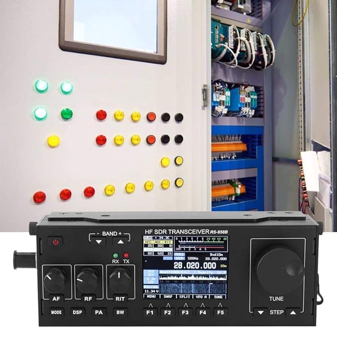 SDR Transceiver, 0.530MHz RS958B SSB HF SDR HAM Transceiver V0.6 with