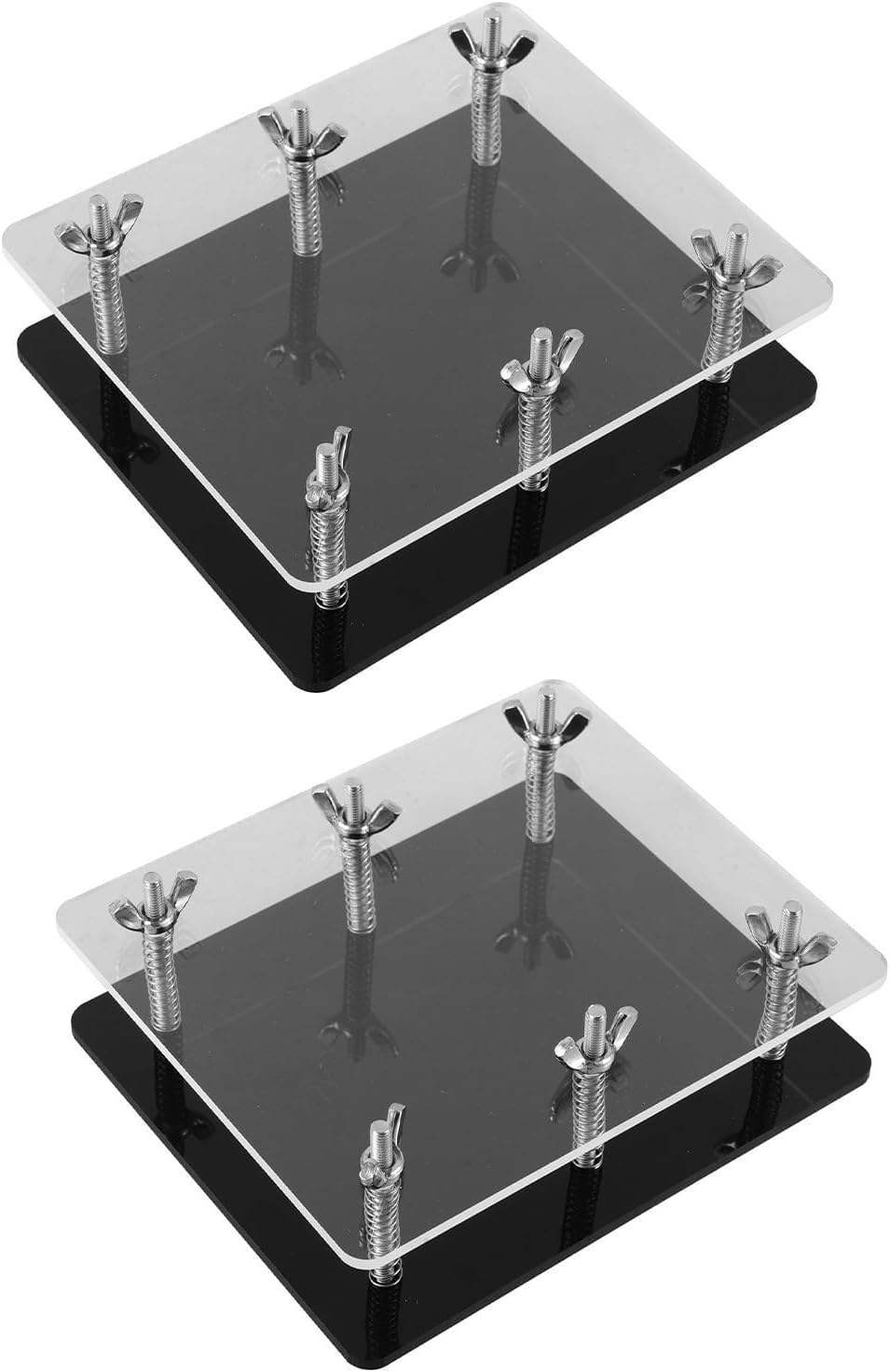 2pcs Sports Card Flattening Tool with Acrylic Holder