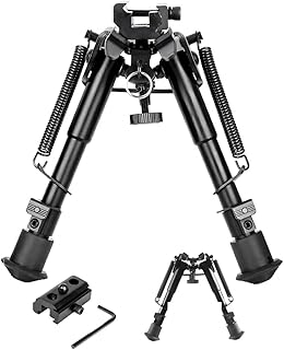 6-9 inch Tactics Butterfly Clip Foot Bracket/ 6-inch Spring Foot Bracket/Metal Foot can Retractable Foot Bracket with 20 mm Picatinny Install connector - PRISM PIONT