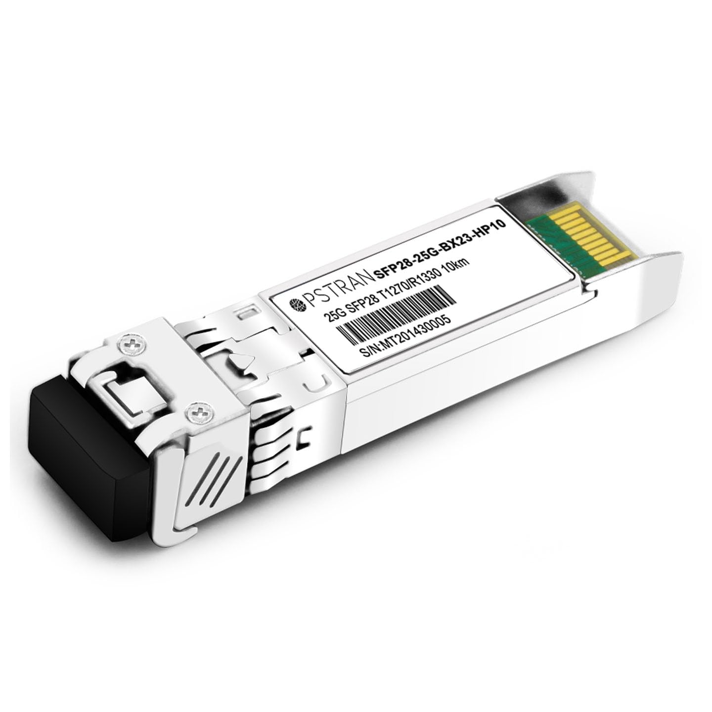 OPSTRAN 25GBASE-BX10 BiDi SFP28 Optical Transceiver Module Compatible with HPE Aruba SFP28-25G-BX 1270nm-TX/1330nm-RX 10km DOM Simplex LC SMF