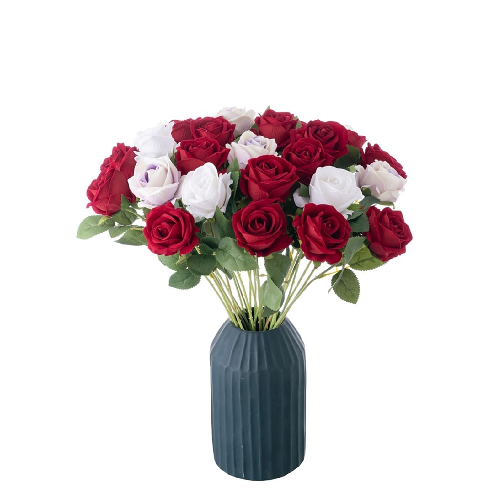 5 Köpfe Künstliche Blumen Kopf Für Hochzeit Mittelsträuße Blumensträuße DIY Blumendekor Wohnzimmer Balkon Arbeitszimmer Dekoration(A,5bundles)