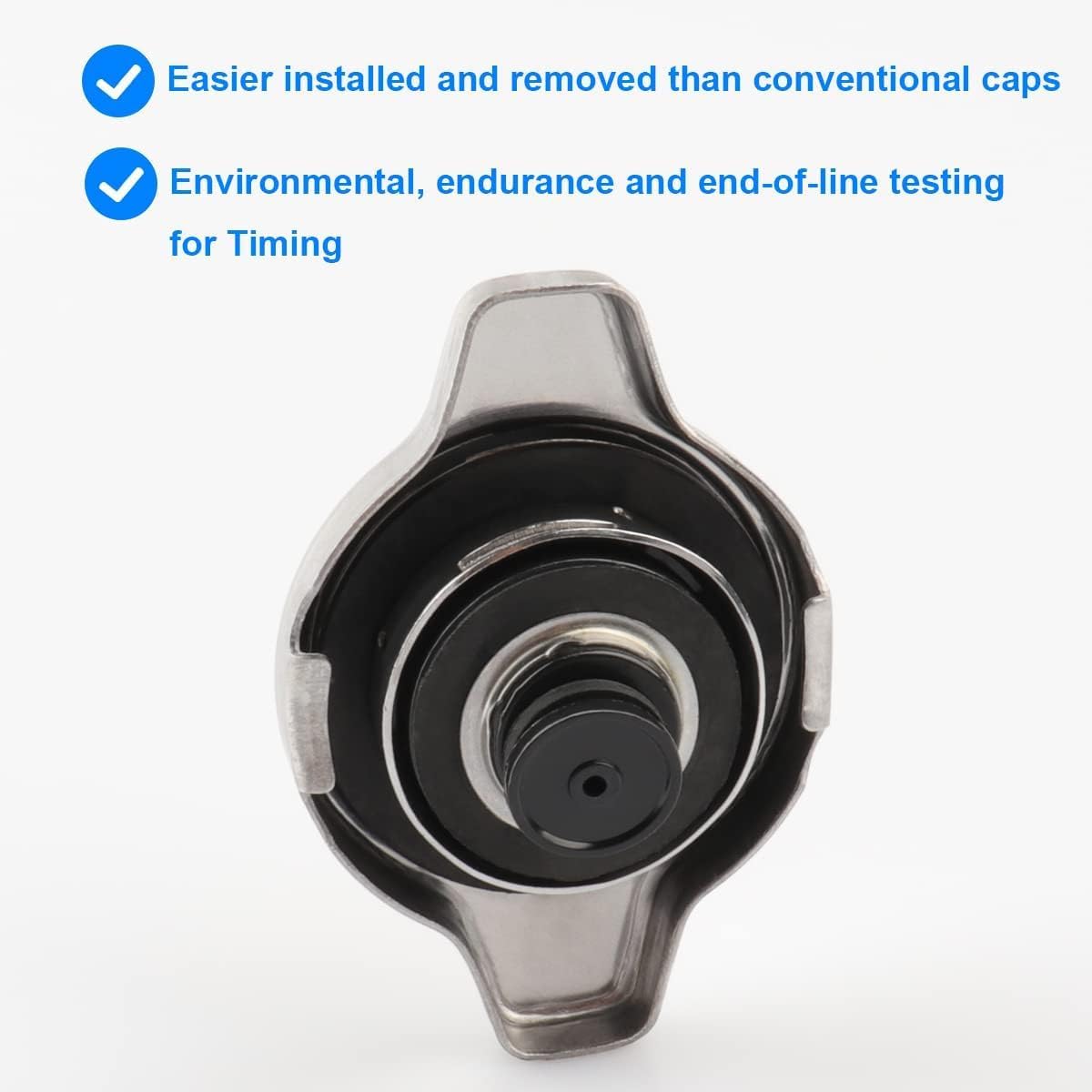 1640131650 Radiator Cap Compatible with Toyota 4Runner Avalon Echo Highlander Prius C Sequoia Sienna Solara Supra Tacoma Tundra Venza Yaris,Scion Lexus, Replace OE #1640131520 1640131480 1640146610