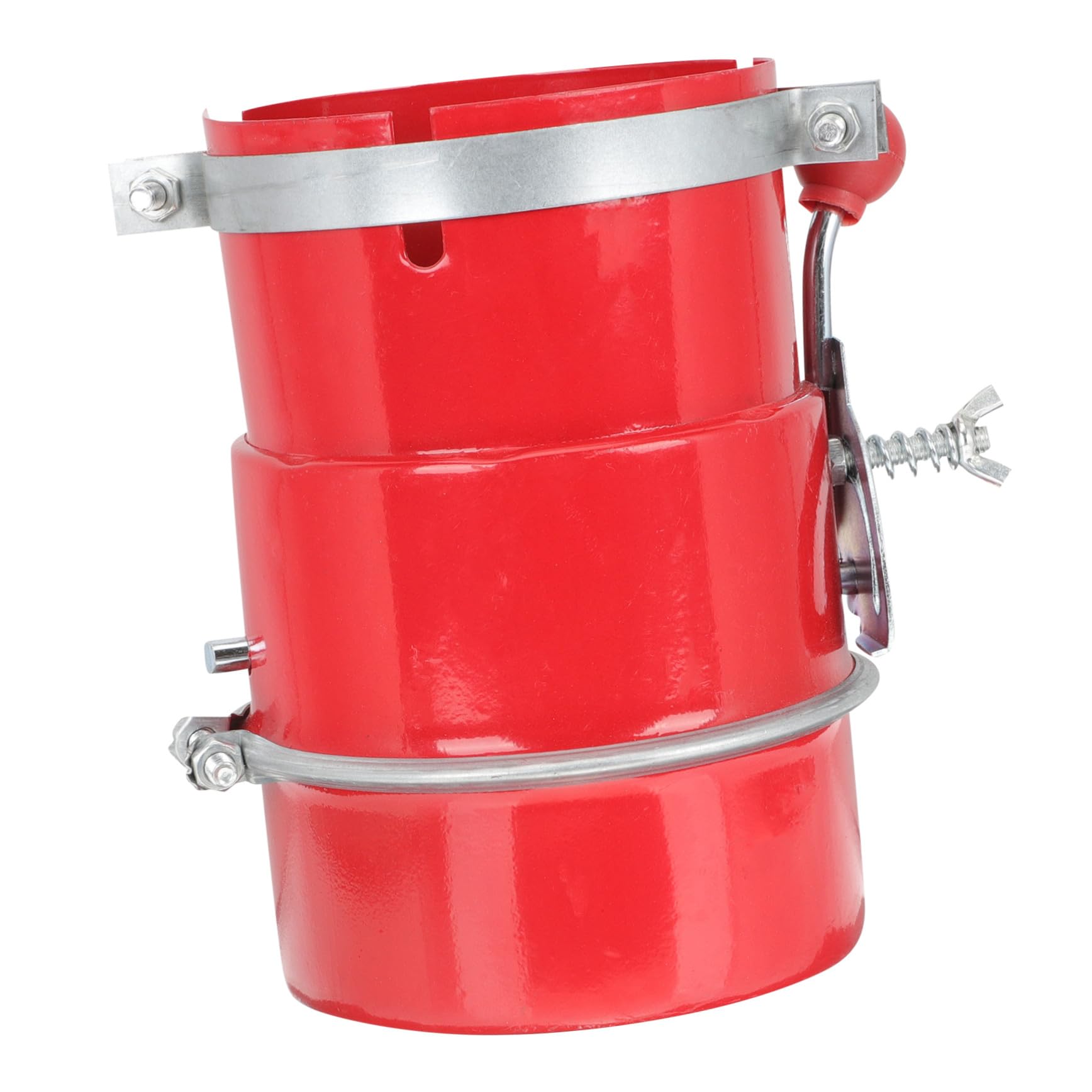 Hemobllo Pare-étincelles en Acier Carbone 110 Mm pour Pot D'échappement Protection Ignifuge Facile à Installer pour Voiture et Moto
