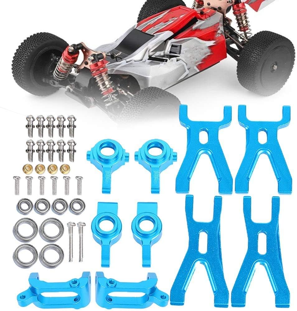 Kit De Pièces De Rechange Fasizi Pour WLtoys A959/A979 – Bras Suspension Et Moyeu Avant/arrière – Alliage Alu Bleu