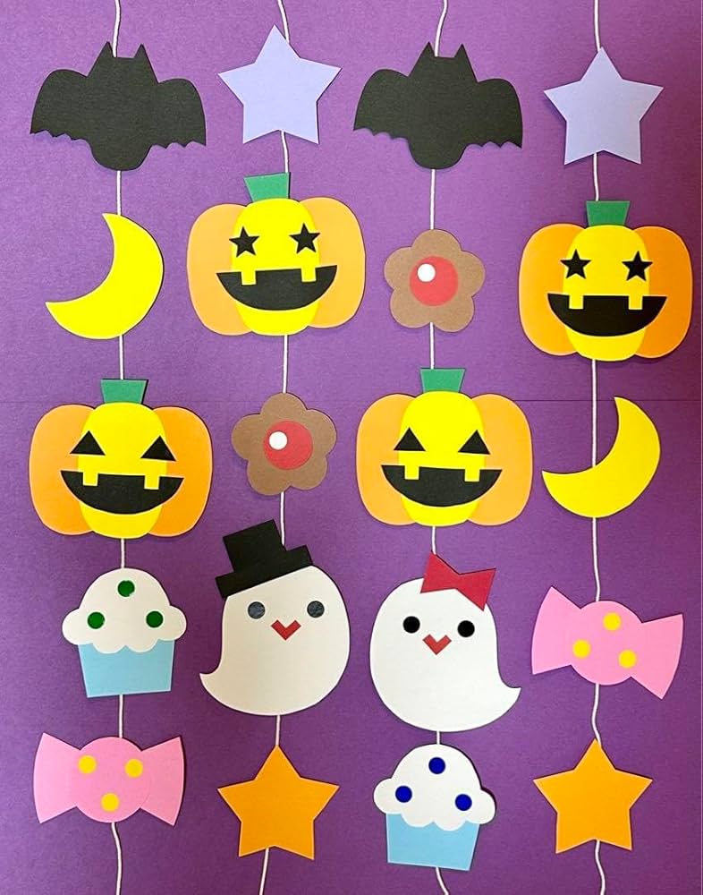 ハロウィンの吊るし飾り４点 ハロウィンの吊るし飾り4点 吊るし飾り つるし飾り 壁飾り