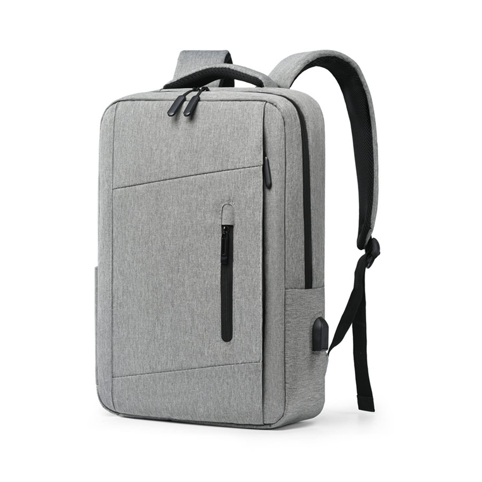 MICFENY Business Backpack Travel Daybags Backpack Fits 15.6Inch Laptop Notebook Work College Pack with USB Port for Women Men