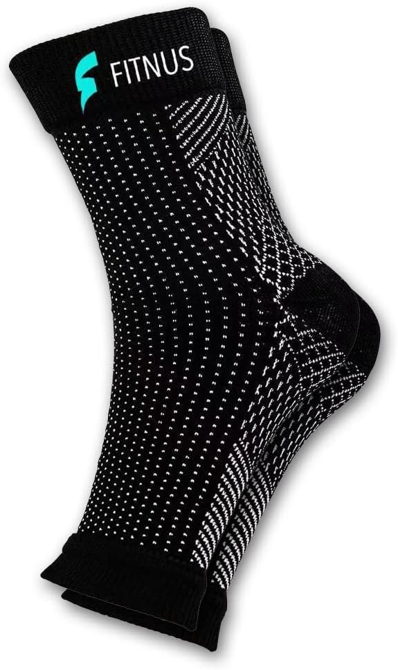 Fitnus Toeless Compression Socks, Rapidly Soothes Heel and