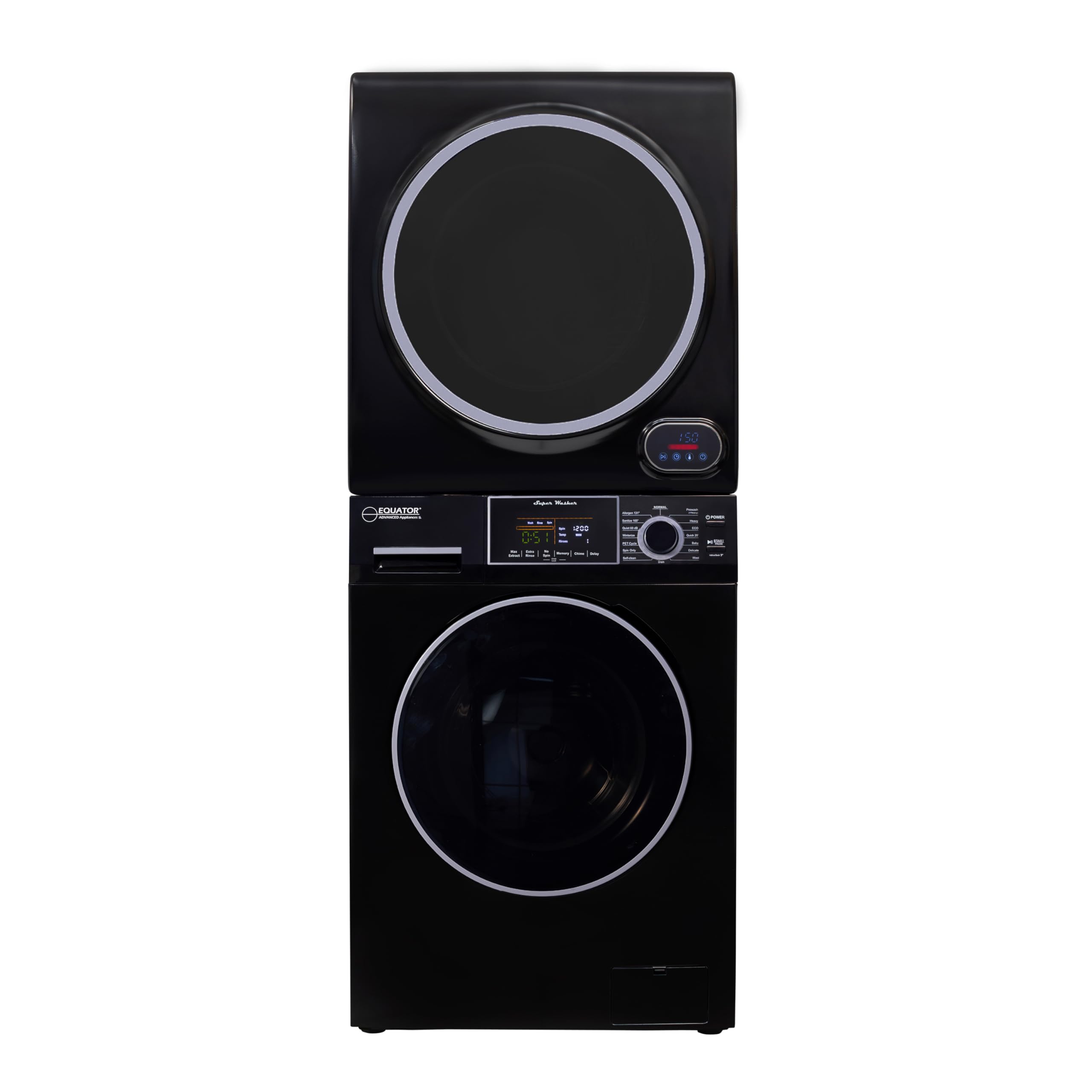 Equator Premium Stackable Black