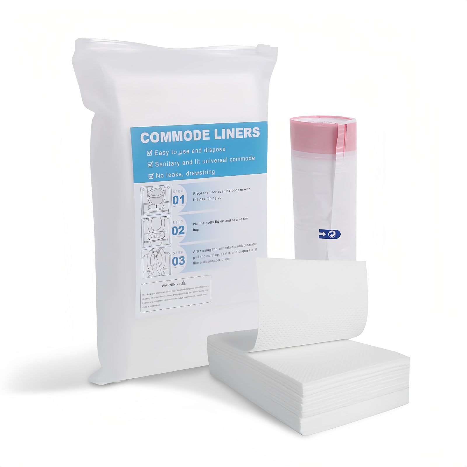 Kiuiom Sac Hygiénique Pour Chaise,Sac Jetable Pour Toilettes