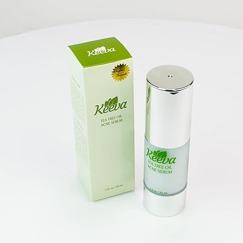 Miniatura 3 de Keeva Organics - Suero para el acné con aceite de árbol de té trata manchas cicatrices acné espinillas puntos negros puntos blancos con ingredientes