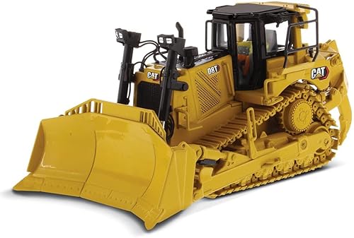 Miniatura 1 de Diecast Masters Tractor tipo oruga Caterpillar D8T 150 con cuchilla 8U  Camiones para gatos y equipos de construcción de la serie High Line  Modelo