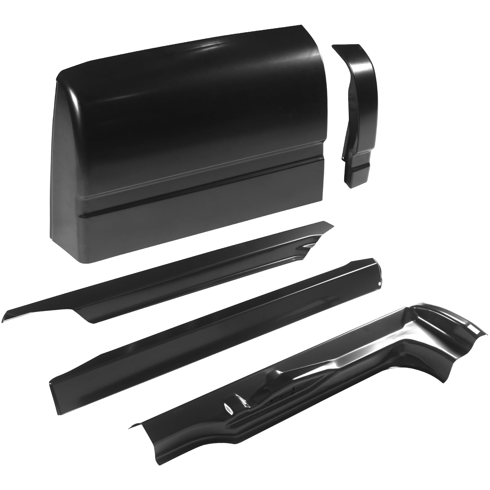 Rocker Panel & Cab Corner 5Pcs Kit fit for Chevy & GMC C/K C1500 K1500 96 97 98 99 Pickup Truck 3dr Extended Cab